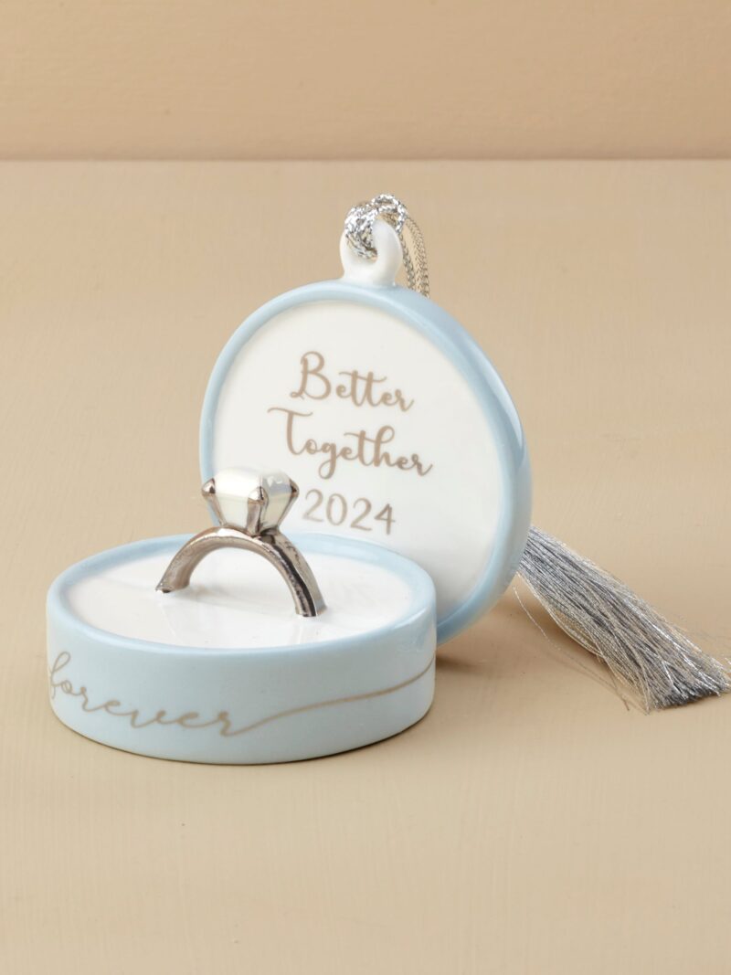 2024 Together Forever Ring Box Ornament
